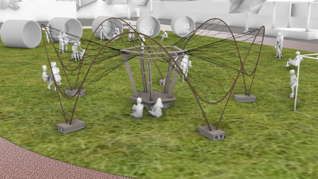 竹構 莿竹 左鎮 公舘 岡林 竹片 竹藝
結構