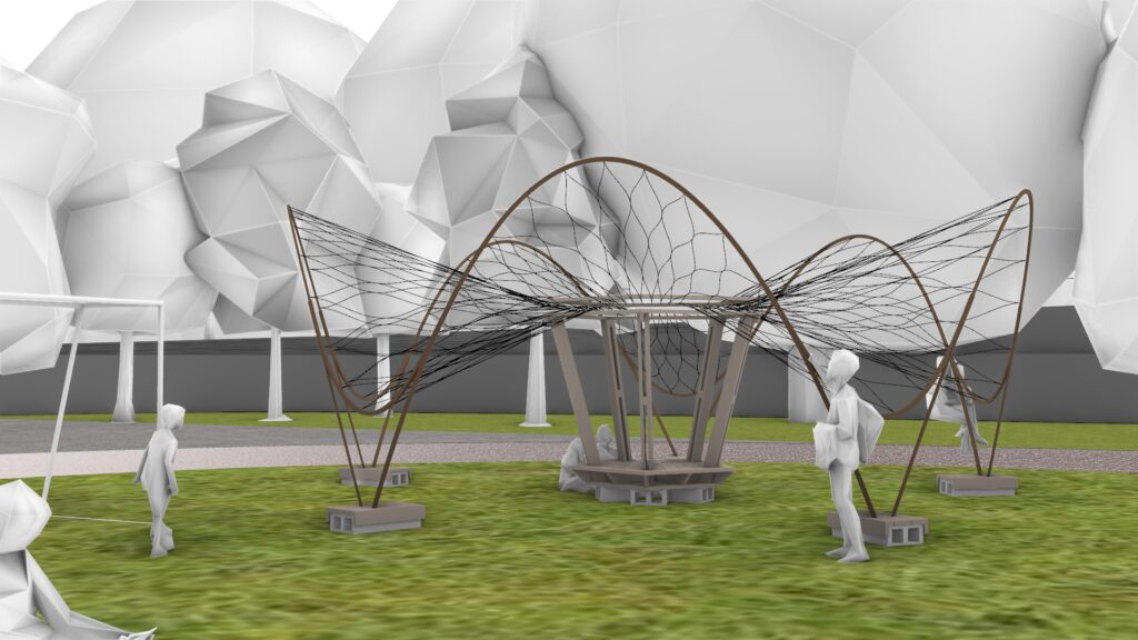 竹構 莿竹 左鎮 公舘 岡林 竹片 竹藝
結構