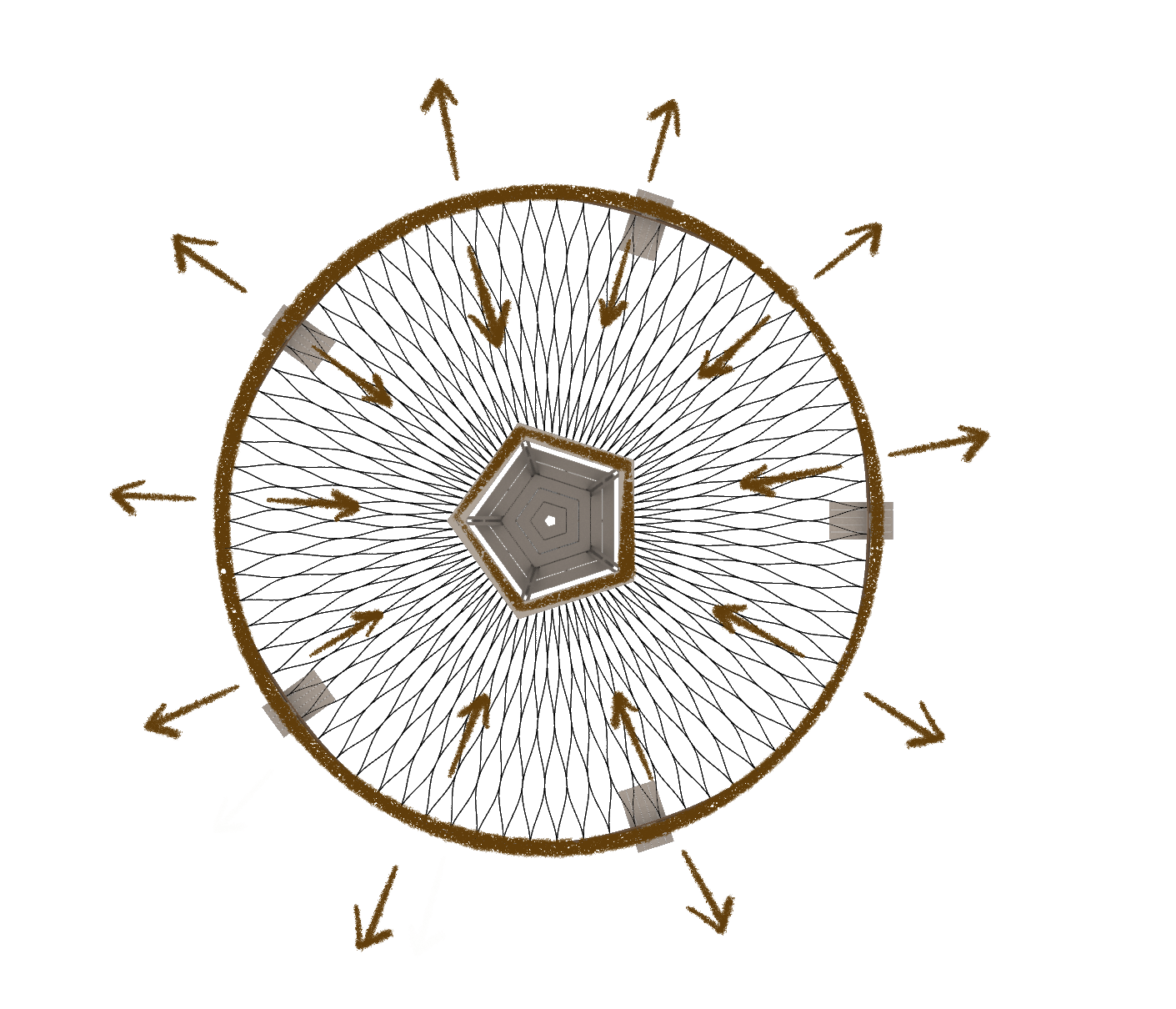 竹構 莿竹 左鎮 公舘 岡林 竹片 竹藝
結構 受力