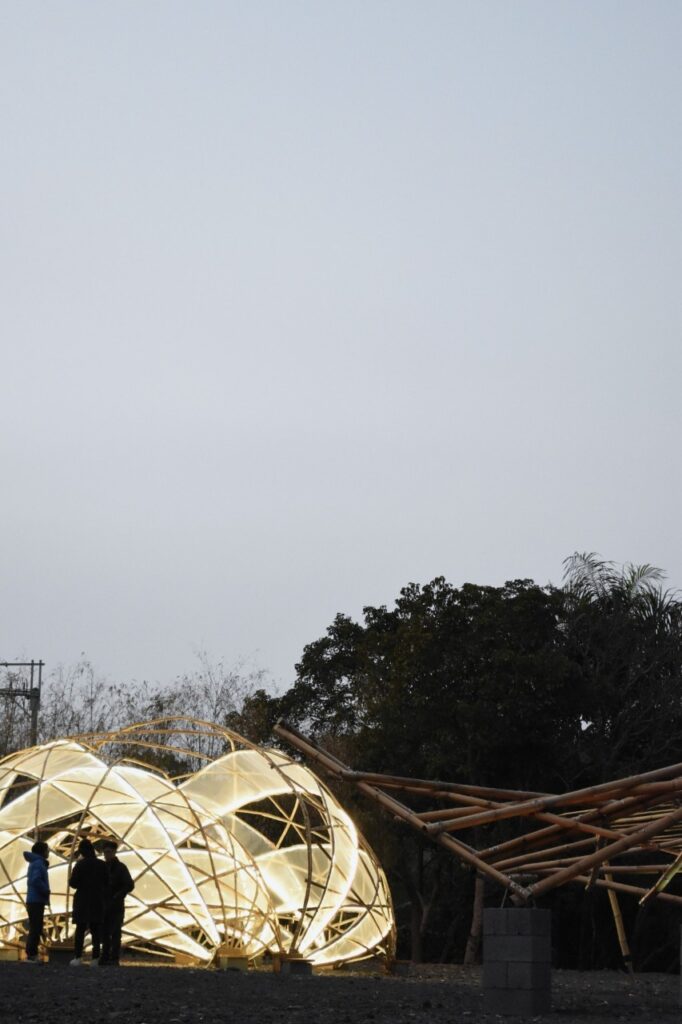 台南 左鎮燈會 哈洽文創工作室
竹構 氤韻 燈光